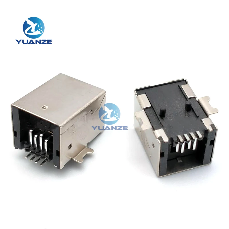 

10 шт. тип B гнездовой SMT 180 градусов USB-B SMD USB-BF для интерфейса связи факса