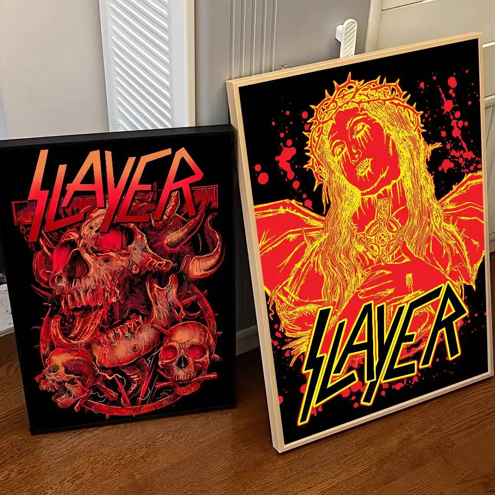 Постер группы S-Slayer, настенное искусство для декора кабинета и гостиной, уникальное украшение для дома, подарок с изображением (art.: 3920dc484a9aa) - 3920dc484a9aa