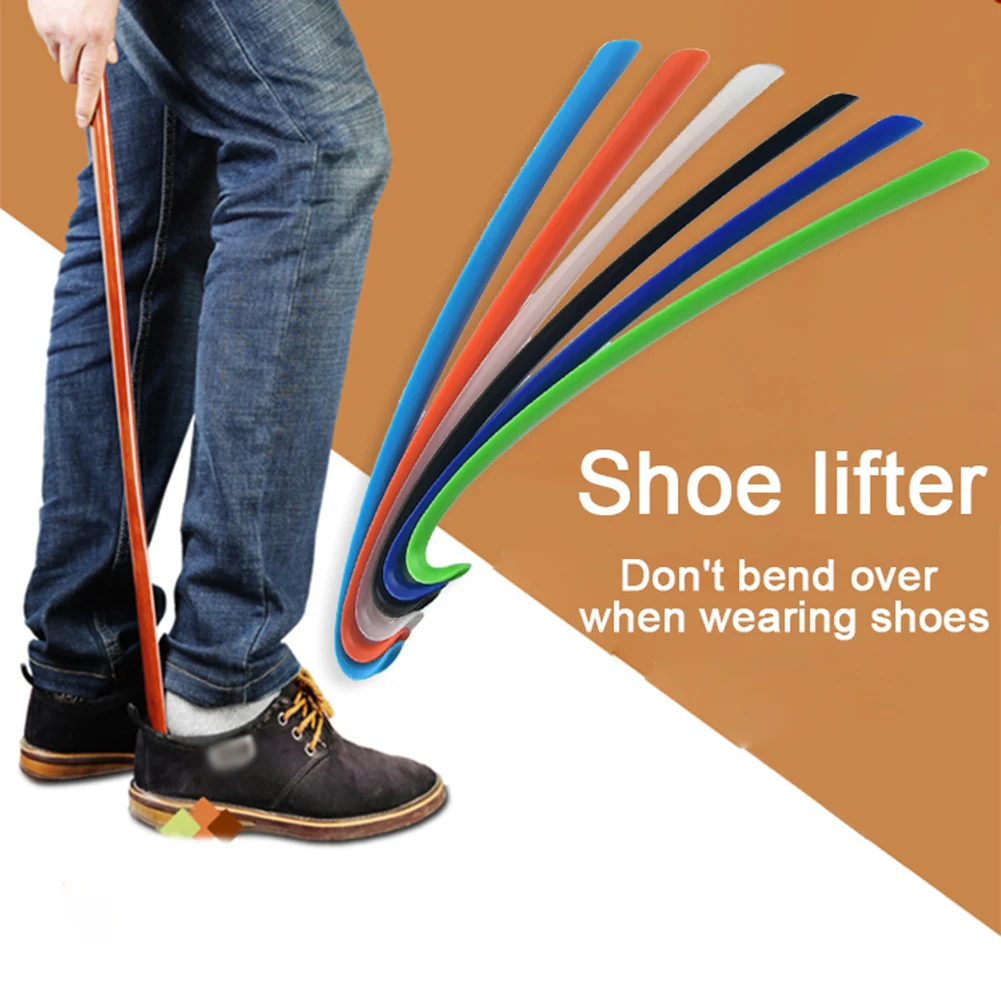 Lazy Shoe Helper Long Handle Shoes Lifter Pull Shoehorn Slip