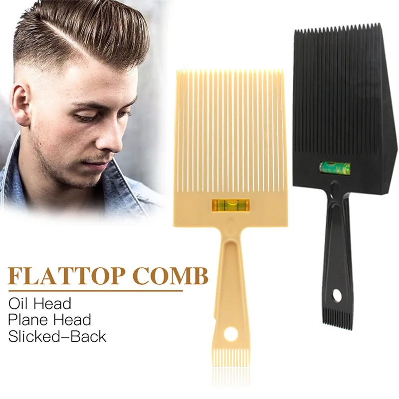 

Sdotter Men Flat Top Guide Comb Haircut Clipper Comb Barber Shop Hairstyle Tool Hair Cutting Tool Salon Hairdresser Supplies Acc