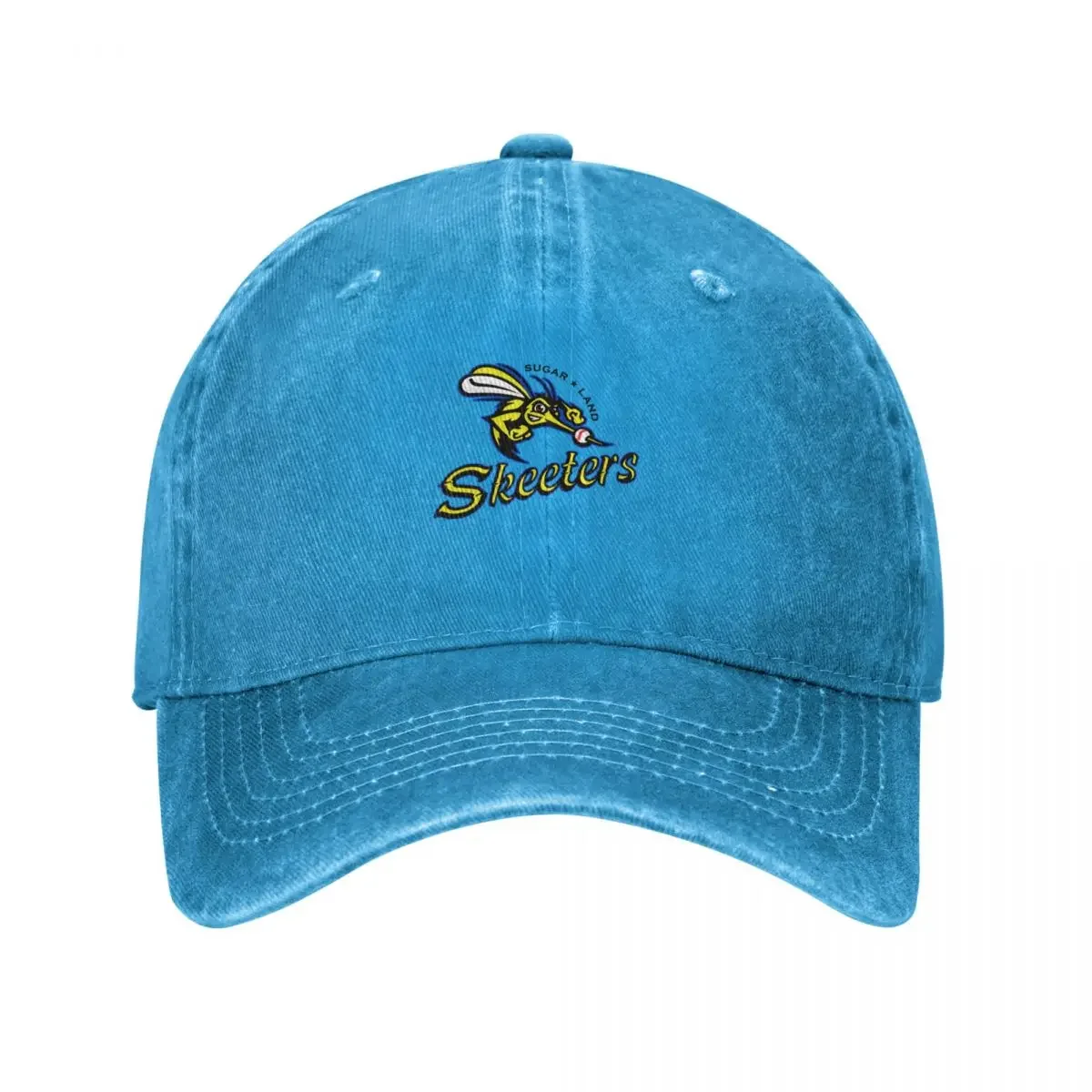 Бейсбольная кепка с логотипом Sugar Land Skeeters шляпа от солнца для детей чайная в стиле