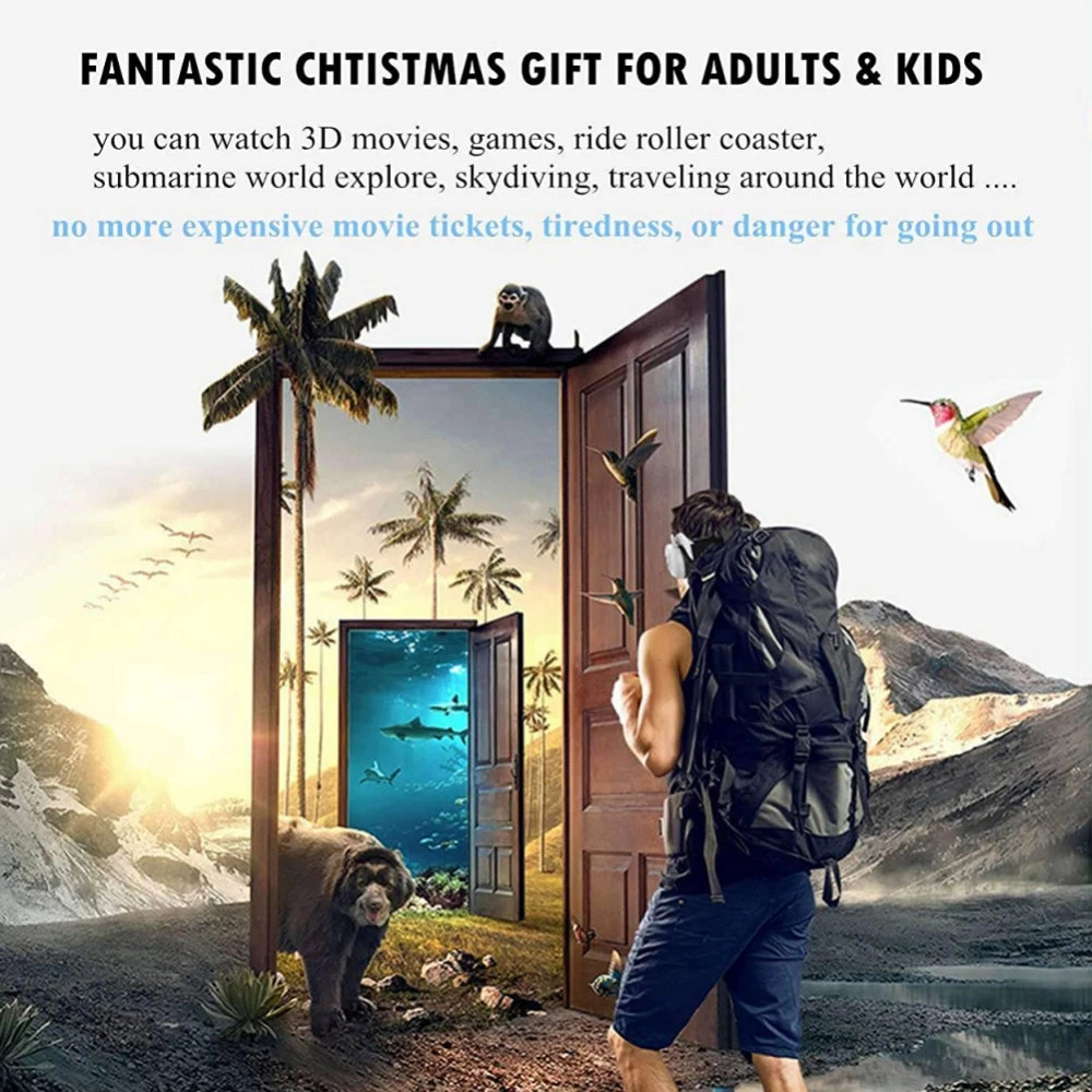 VR-гарнитура с управлением для 3d-видеоигр IMAX смарт-Очки виртуальной реальности