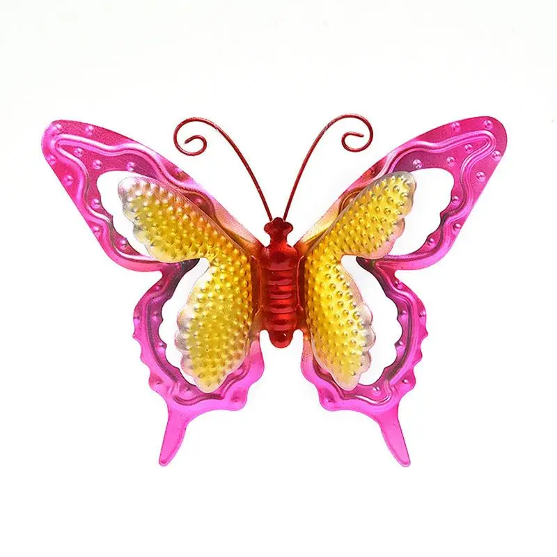 

3 шт., металлическая 3d-статуэтка-бабочка