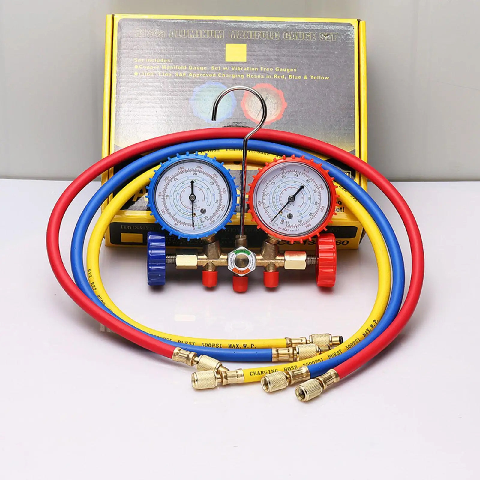 

R134A R12 R22 R502 R134A быстрое кондиционирование воздуха с крючком для холодильных инструментов и воздушным шлангом S W0W5