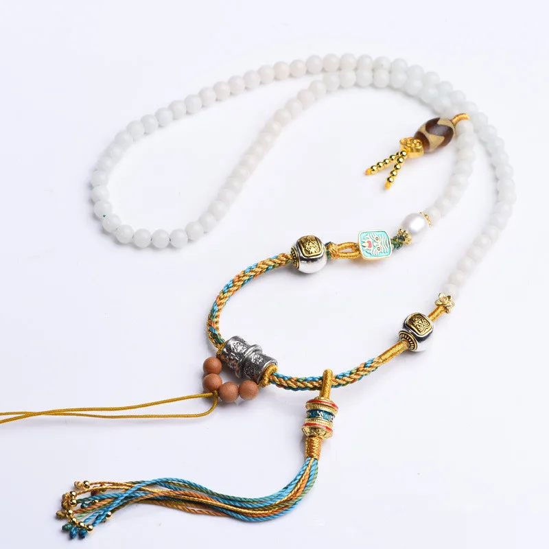 Хлопковая веревка в тибетском этническом стиле ручная работа плетеная вручную