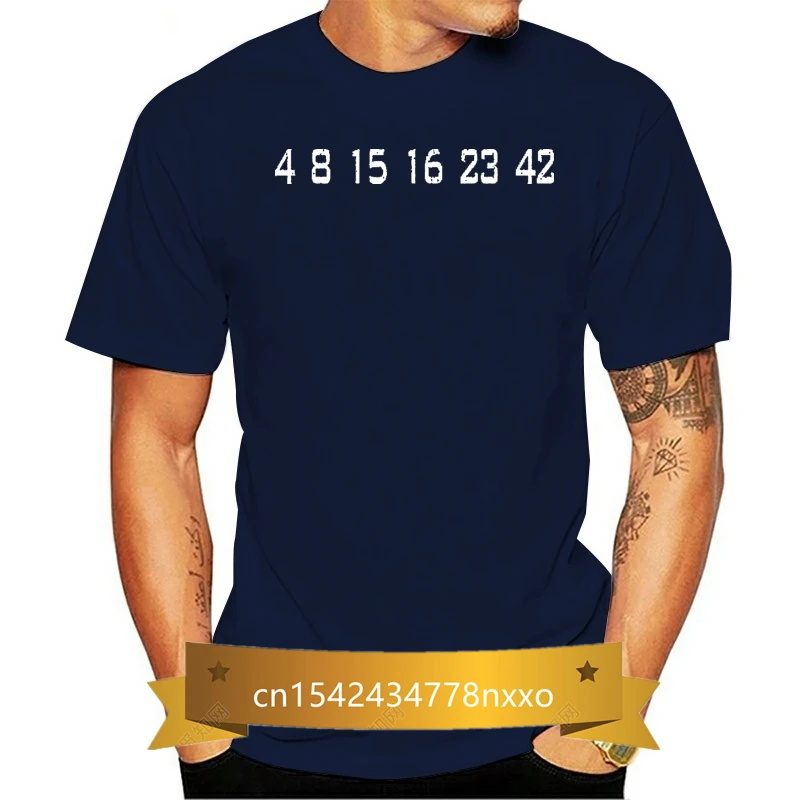 

Lost Numbers T-shirt TV Show 5 Colors S-3XL