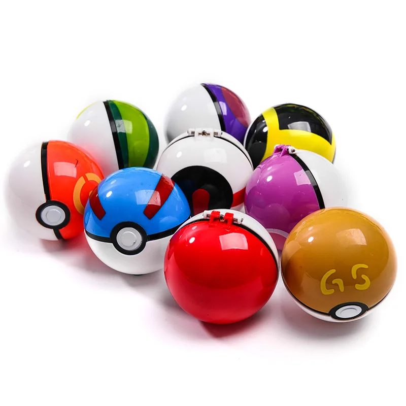 

Pokemon Figure Anime Pokeball Cute Mewtwo Pikachu Gengar Snorlax Squirtle Bulbasaur Eevee Dolls Battle Game For Kids Gifts Toys