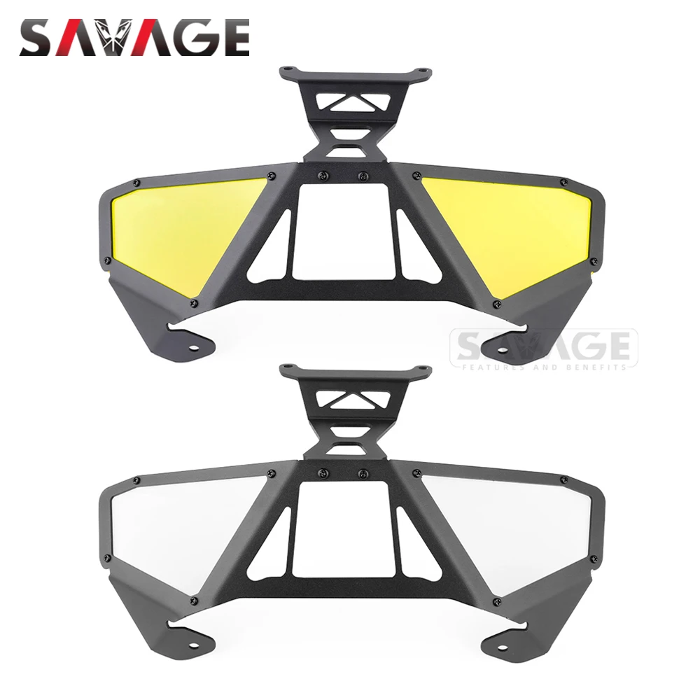 Фото Для KOVE 800X Pro/Rally мотоциклетные фары, защита, подходит для Colove KY800X Super ADV, передняя фара, защитная крышка №3