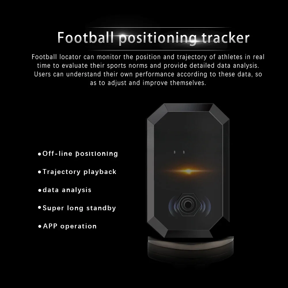 Серия спортсмен GPS Футбольный трекер активности Спортивная футбольная майка