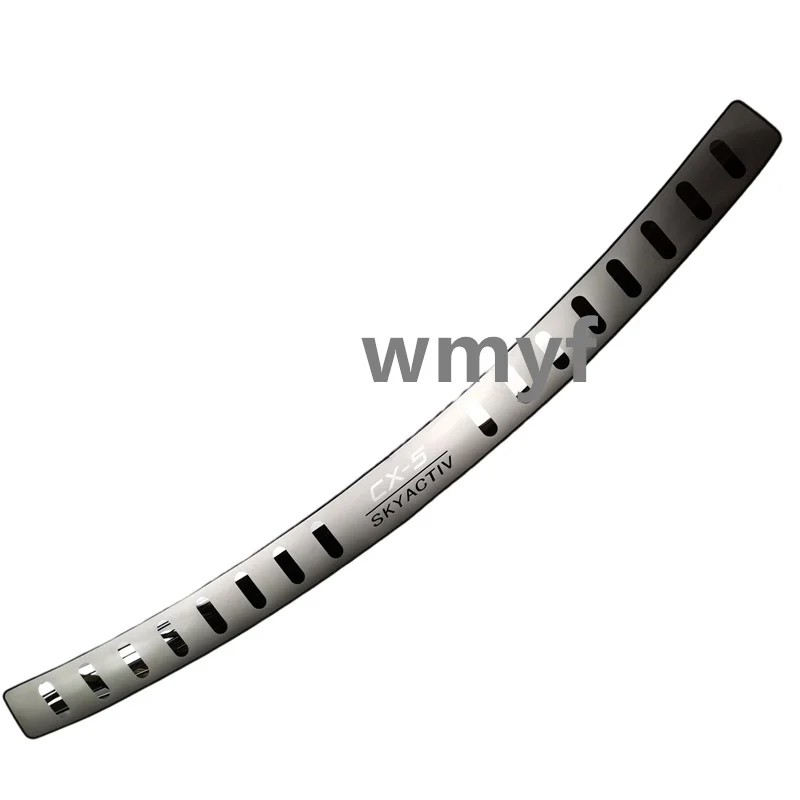 

Car Styling For Mazda CX-5 CX5 2017-2021 rear styling REAR OUTER BUMPER PROTECTOR TRIM DOOR SILL SCUFF COVER PLATE ACCESSORIES