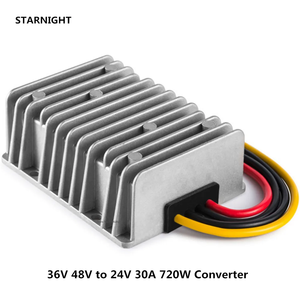 

36V 48V to 24V 30A 720W Transformer DC DC Converter Voltage Regulator Step Down Buck Module Power Supply for Car LED Solar Boat