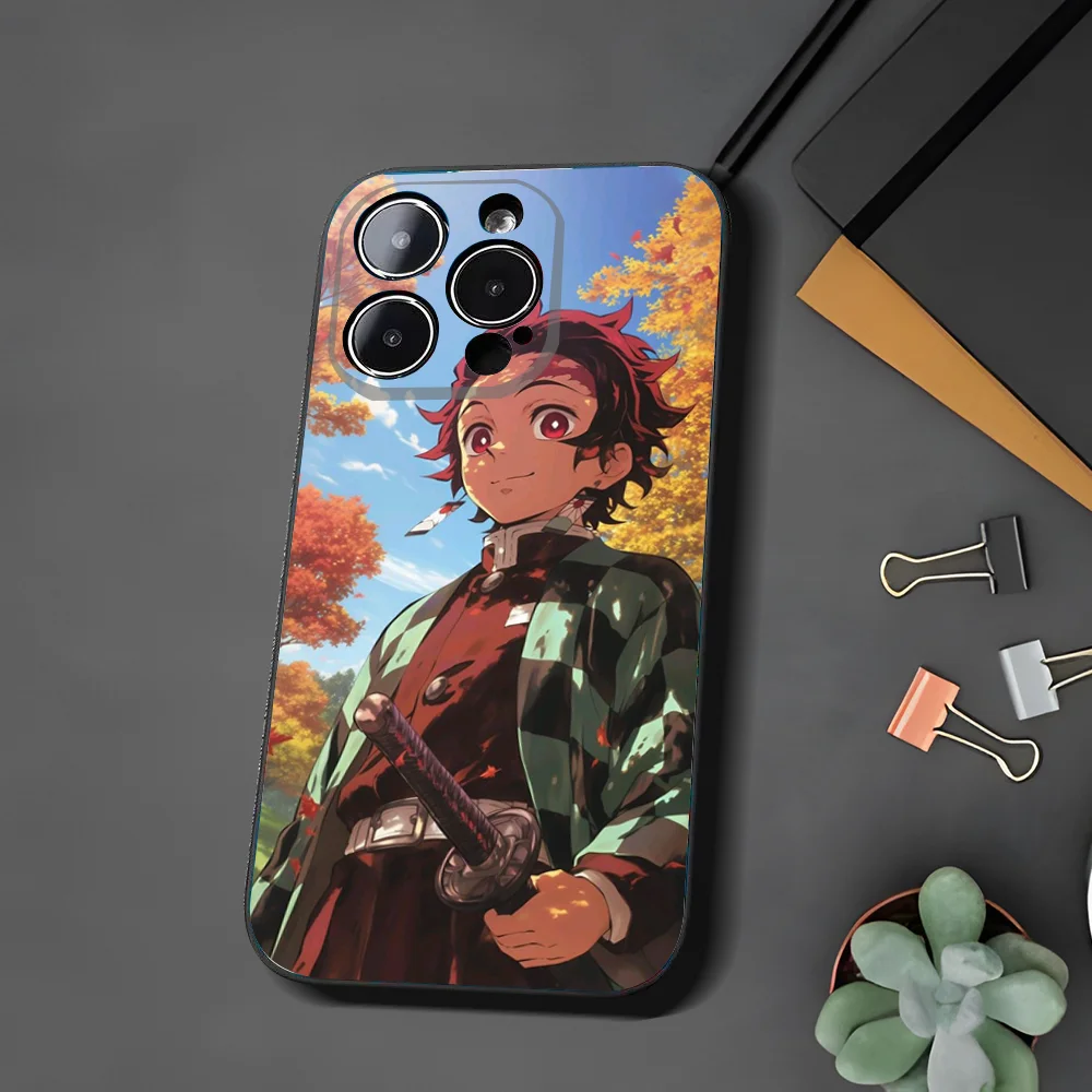 Чехол для телефона Demon S-Slayer K-Kimetsu No Yaiba Xiaomi 11 Redmi Note 5G 8T 9A 9 10T Note8Pro Note9 12SUltra черный