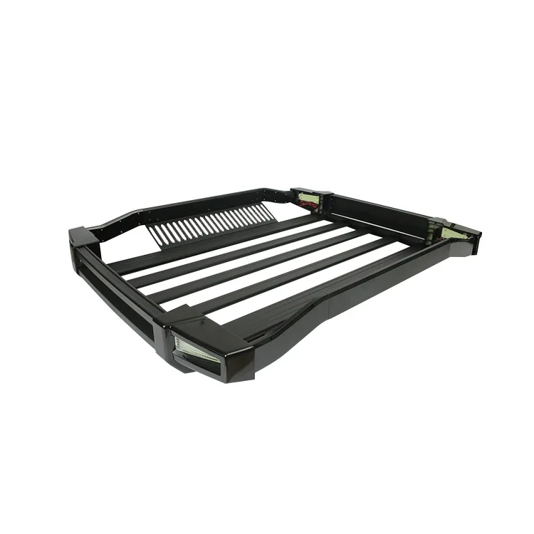

Auto parts aluminum alloy car luggage rack outdoor travel luggage rack off-road SUV suitable for double-layer thickening