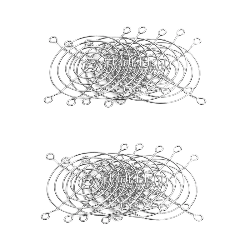 

10 осевых 80 мм вентилятор охлаждения процессора решетка металлическая проволока защита для пальцев
