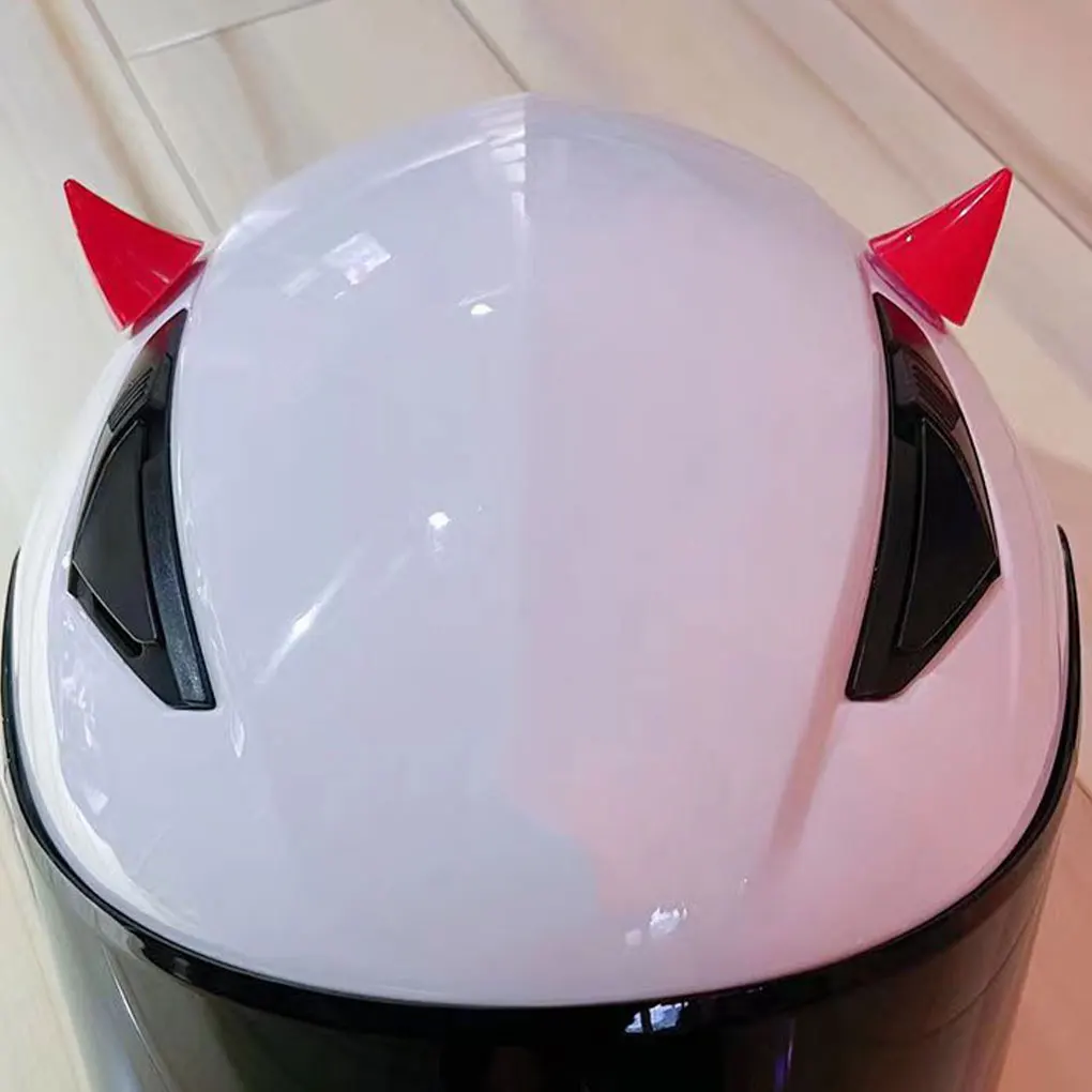 

Easy And Convenient To Install Helmet Devil Horns Durable For Motorcycle Helmets Universal Cute