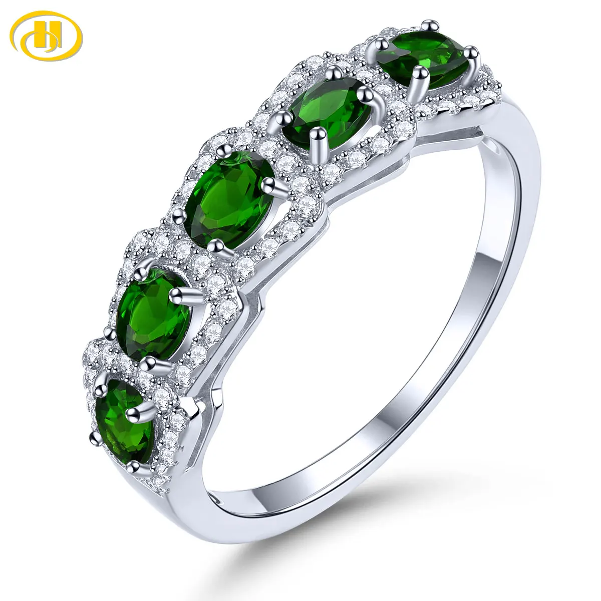 

Женское кольцо из серебра 1,2 пробы с натуральным драгоценным камнем