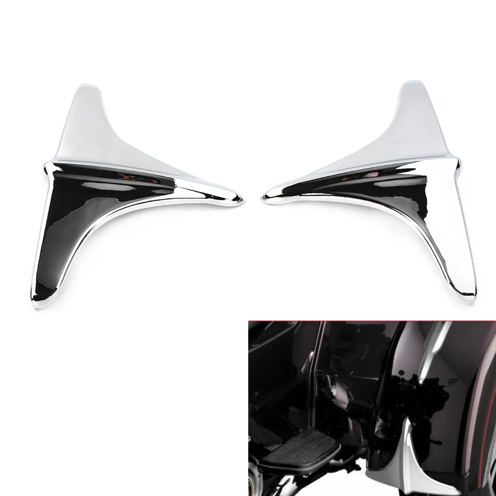 

Chrome Motorbike Rear Fender Accents Leading Front Decoration Trim For Harley Touring FLHTCUTG 2009-2017