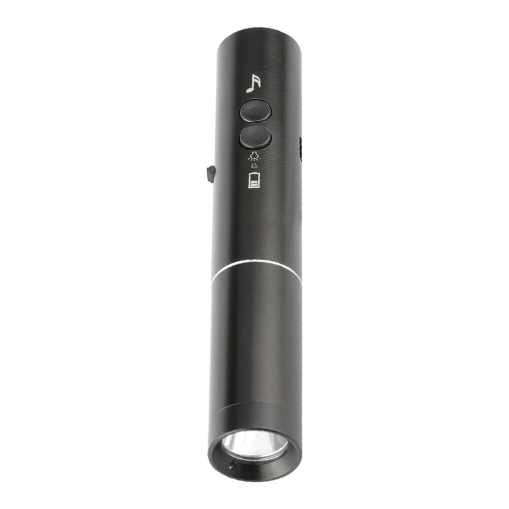 

Flashlight Rechargeable Adjustable Loud Alarm Portable Emergency Warning Torch Traffic Signal Lantern Aluminum Alloy