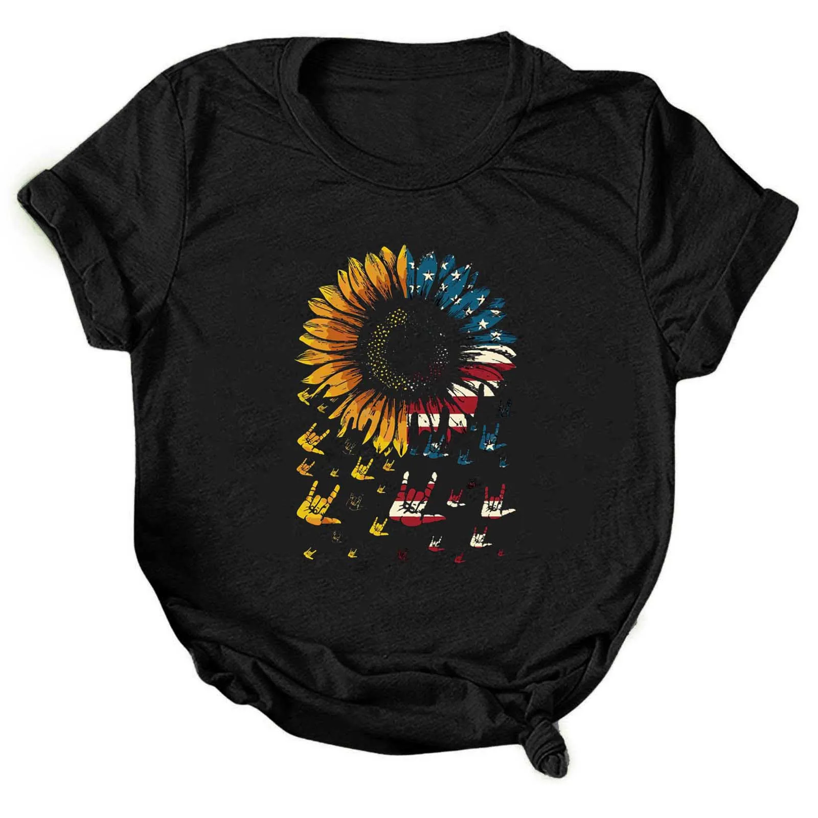 

Женские Новые Брендовые повседневные рубашки с буквенным принтом, свободная футболка с коротким рукавом, топы, туника, модная женская блуза