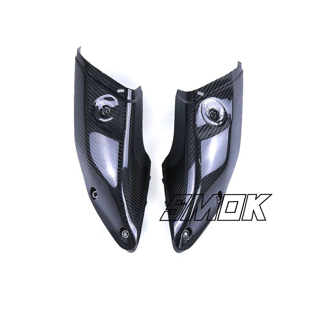 Боковые панели бака из углеродного волокна обтекатель отделка обложка для Yamaha MT10