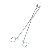 gynecology instruments reusable stainless steel ligament hook shape forceps