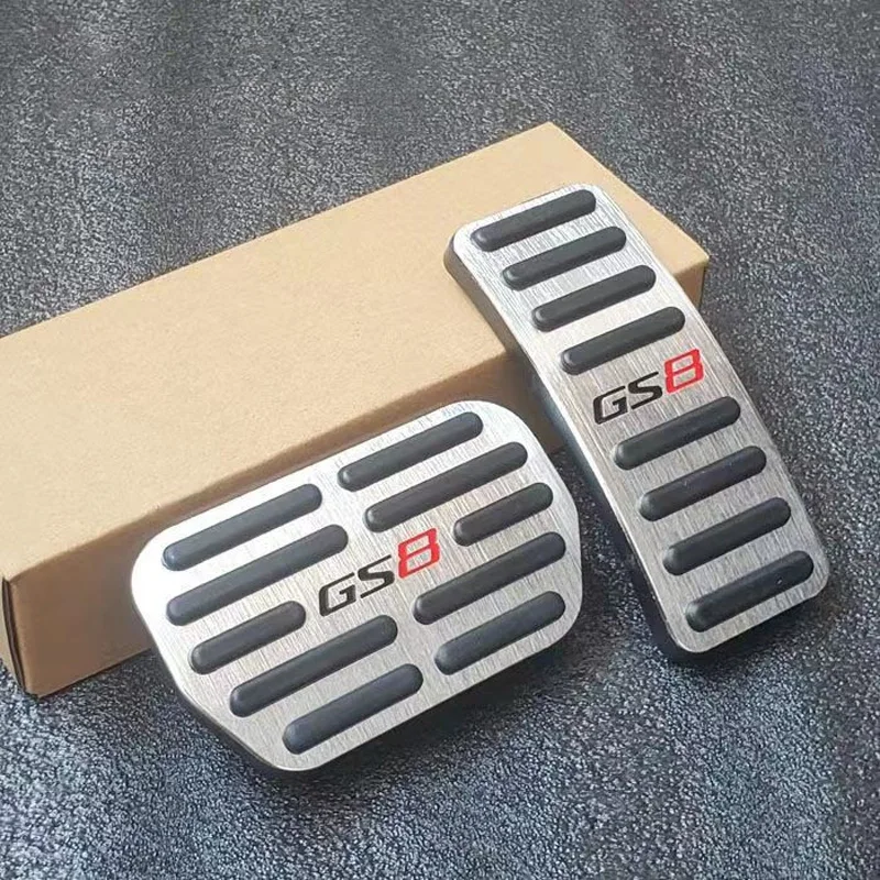 

Для GAC GS8 2022 2023 2024 2025 левая подставка для ног, педаль акселератора из алюминиевого сплава, тормоз, нескользящий рукав, аксессуары