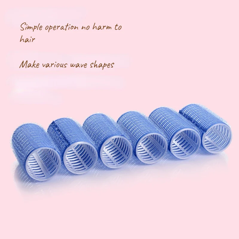 

6 комплектов, самоклеящиеся бигуди на липучке