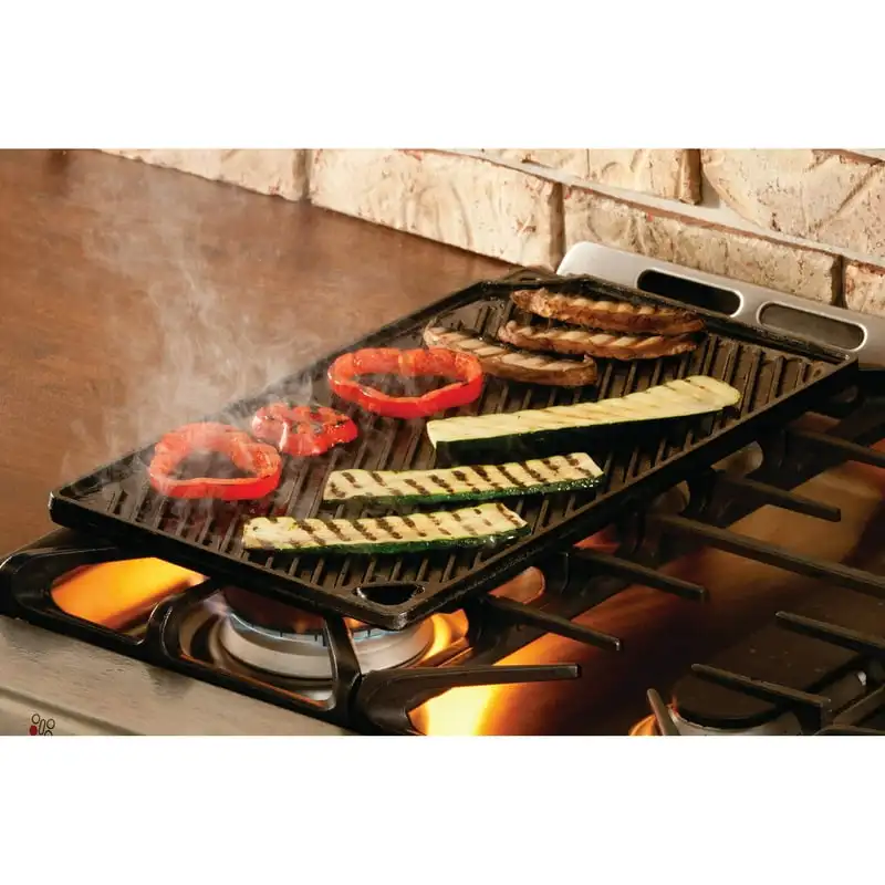 

Iron Seasoned Double Play Reversible Grill/Griddle
