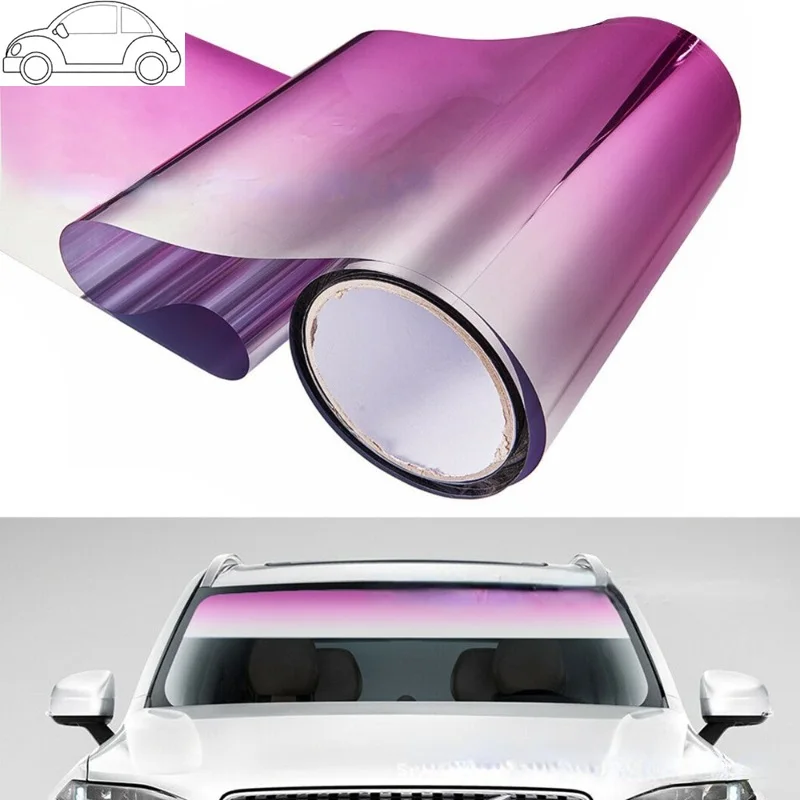 

Front Gear Heat Insulation Solar Film Windshield Color Changing Film Dazzling Current Blocking Solar Film Car Universal Models