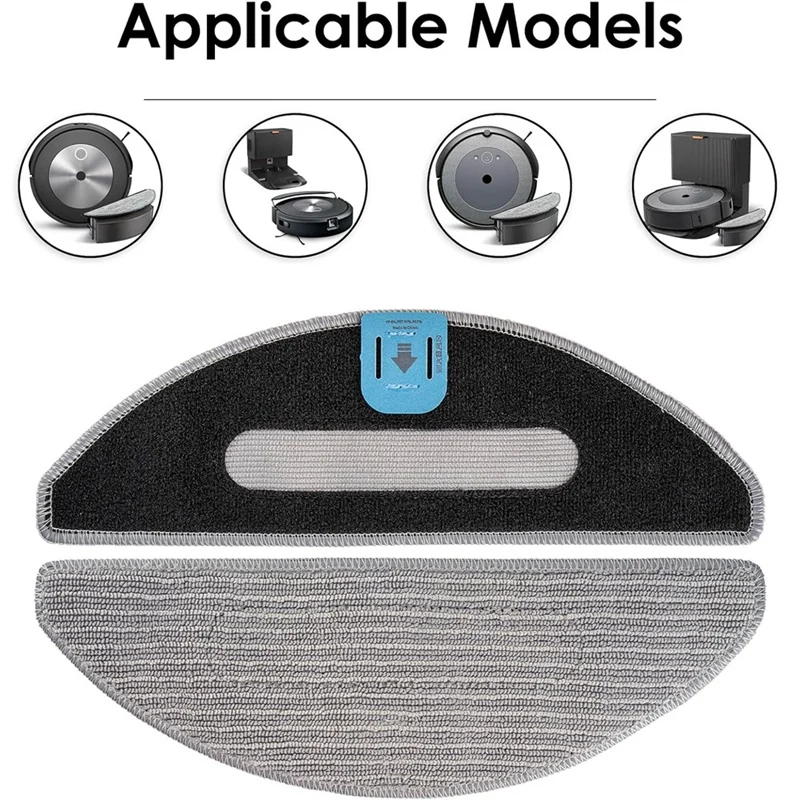 3 ткани для швабры + 6 фитилей робота-пылесоса Irobot Roomba Combo J5 J5+ I5 I5+ и сменные