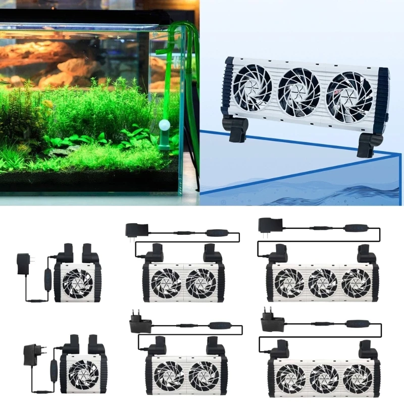 

Aquatic Pet Cooling Equipment Household Aquariums Adjustable Air Cooling Device 50LB