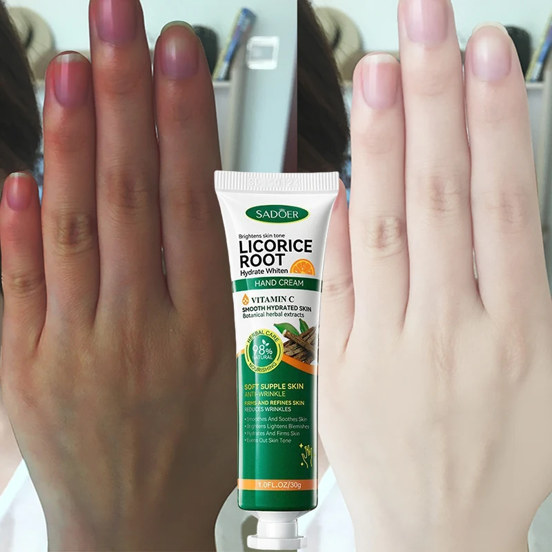 Быстрое отбеливание крем от темных костяшек пальцев осветление рук против