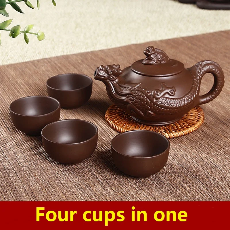 Исинский чайник фильтр горшок Xishi красавица ручная работа фиолетовая глина