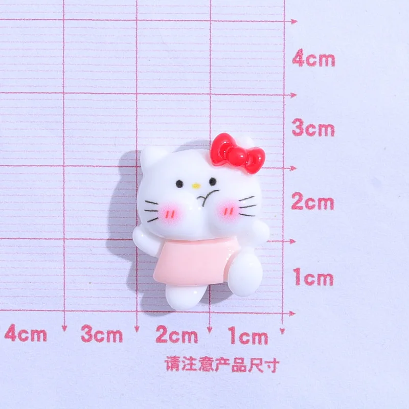 100 милый рисунок с рисунком лица Sanrio мультяшный из смолы аксессуары для украшения