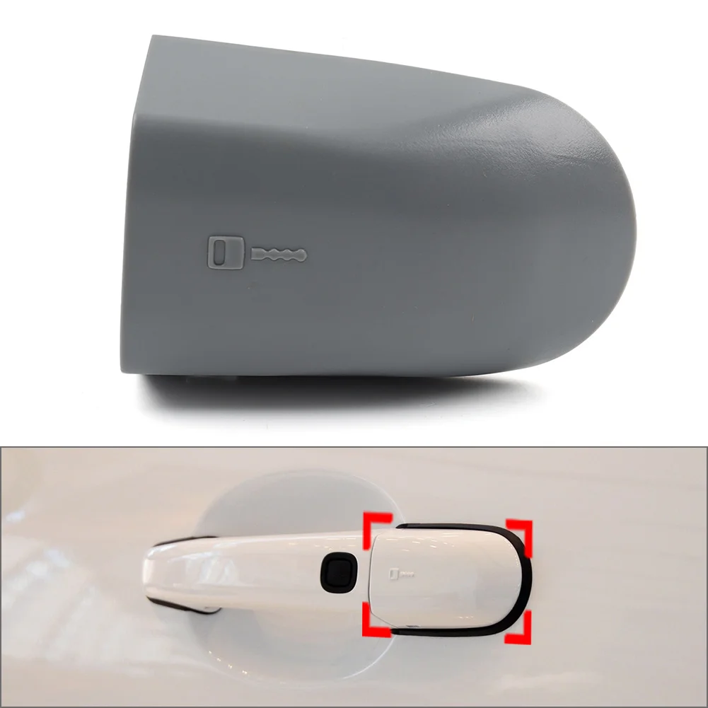 Car Front Left Exterior Side Door Handle Cover Cap C2P7224XXX C2P7224 For Jaguar XK XF XFR XKR XKR-S LHD Only