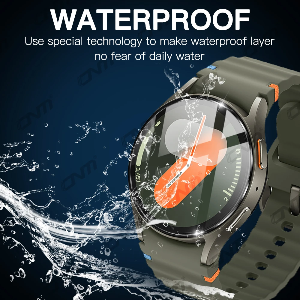 Защита экрана для Samsung Galaxy Watch 7 6 5 Series быстросъемная стеклянная пленка с защитой