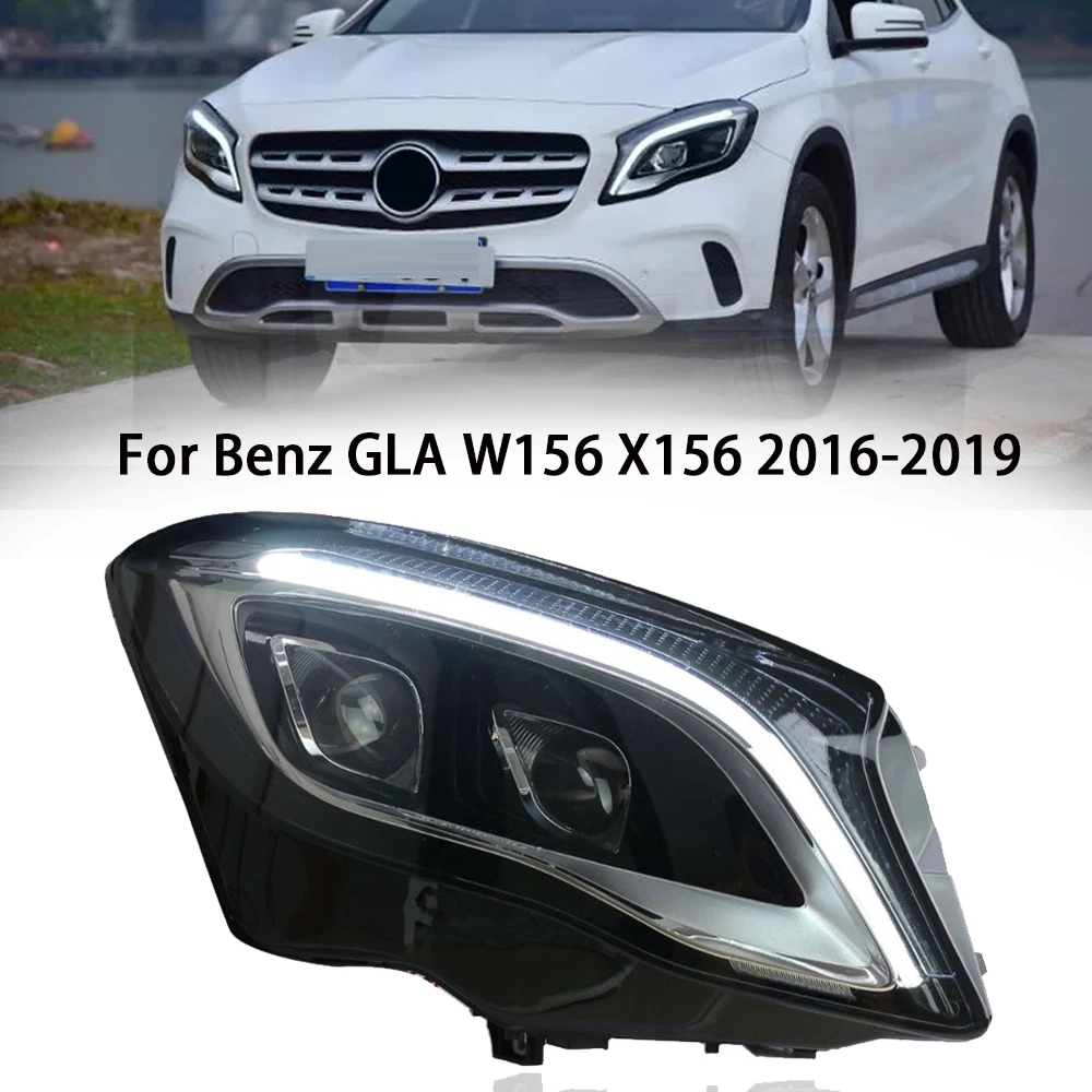 Автомобильные фары для GLA 2015-2019 X156 GLA180 GLA200 GLA250 светодиодный 45 модификация фар