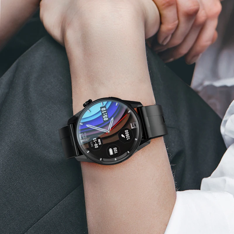 

Новинка GT3 для HUAWEI Смарт-часы мужские водонепроницаемые спортивные фитнес-трекеры дисплей погоды Bluetooth часы для звонков для телефона Android IOS