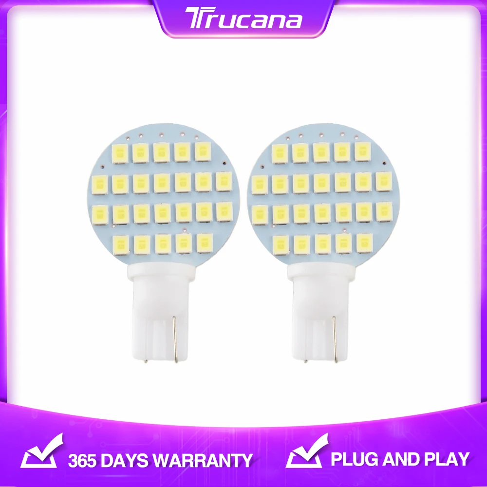 

2 шт., автомобисветильник светодиодные лампы T10 W5W 2835 24SMD