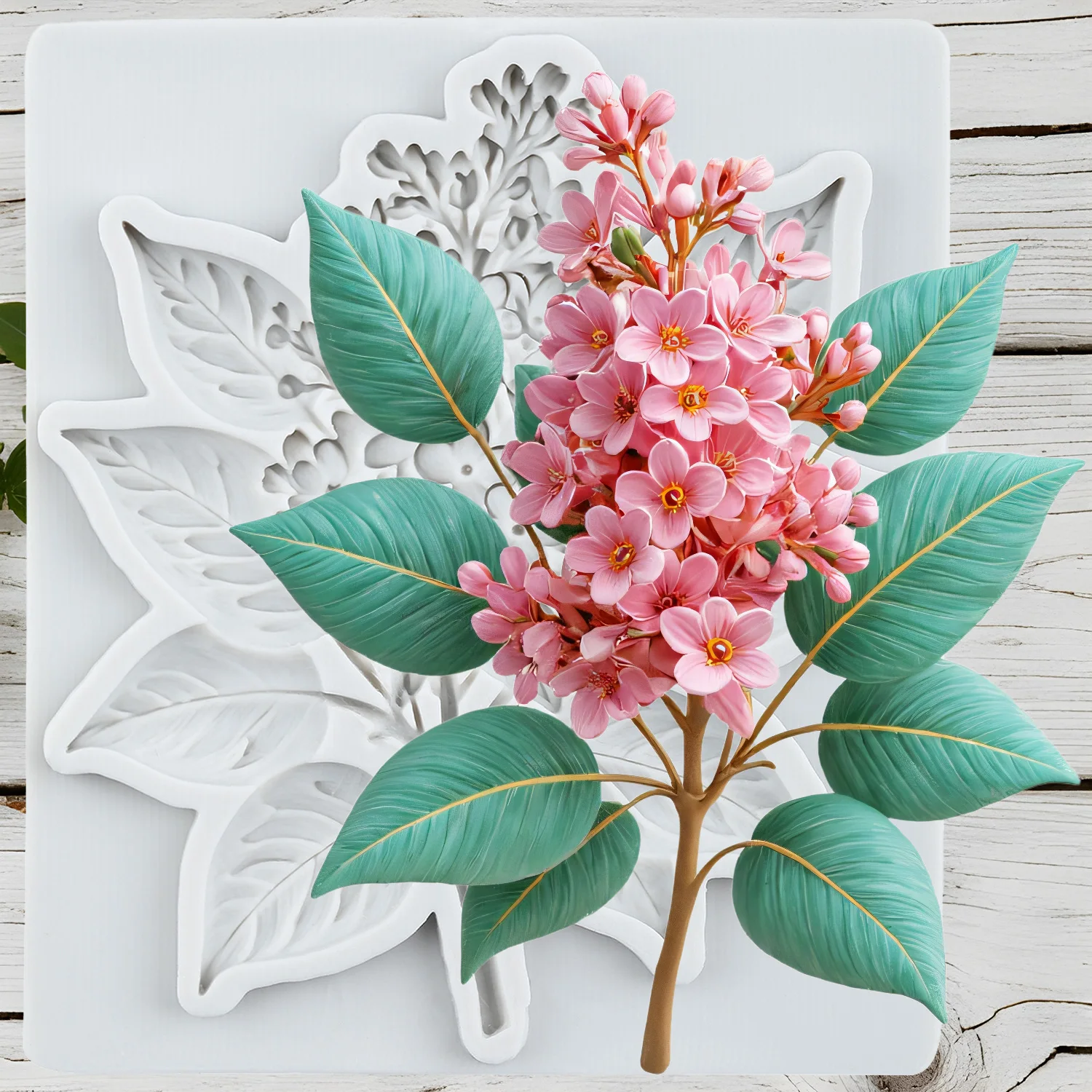 

Силиконовые формы для цветов и листьев