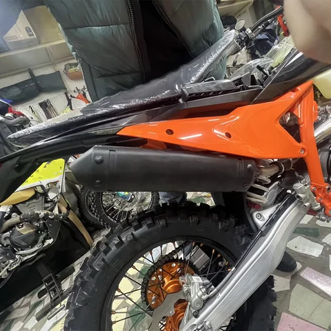 Для KTM EXC XC XCW 250 300 TPI Husqvarna TE 250 300 2020-220 выхлопная труба мотоцикла, термостойкий защитный чехол