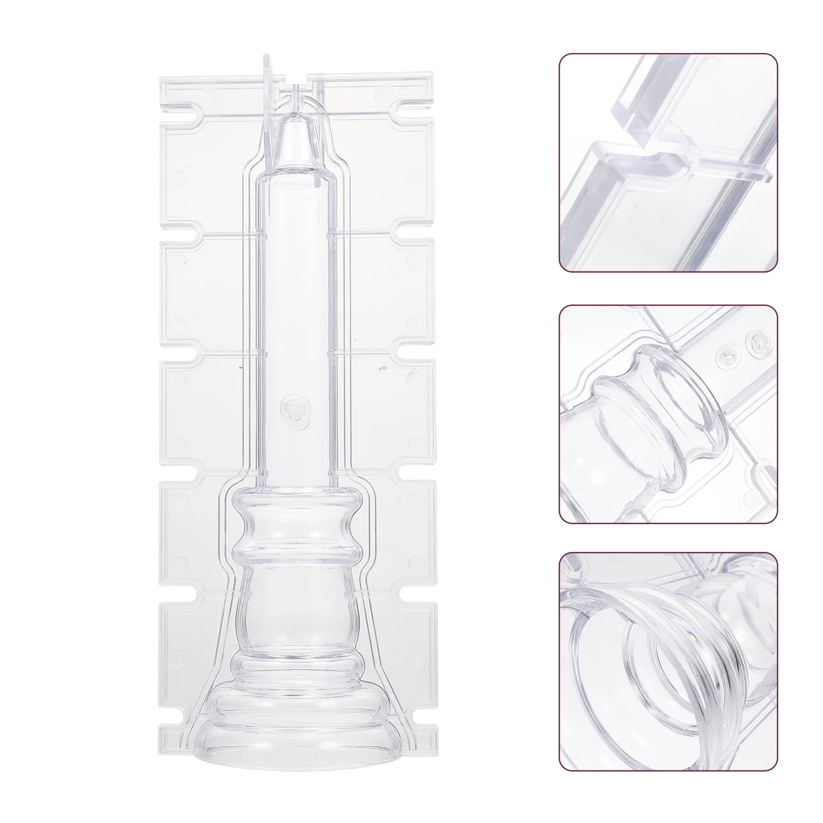 

1PC Plastic Candle Mold Aromatherapy Candle DIY Ornament Craft Plastic Mold