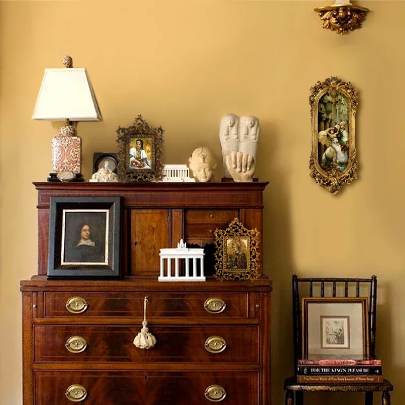 Настенный декор с подвеской в стиле ретро украшения французском дворцовом