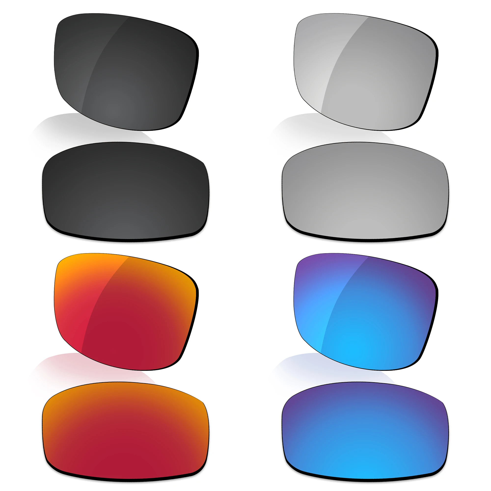 EZReplace Performance Polarized Replacement Lens Compatible with Spy Optic Hielo Sunglasses - 9+ Choices