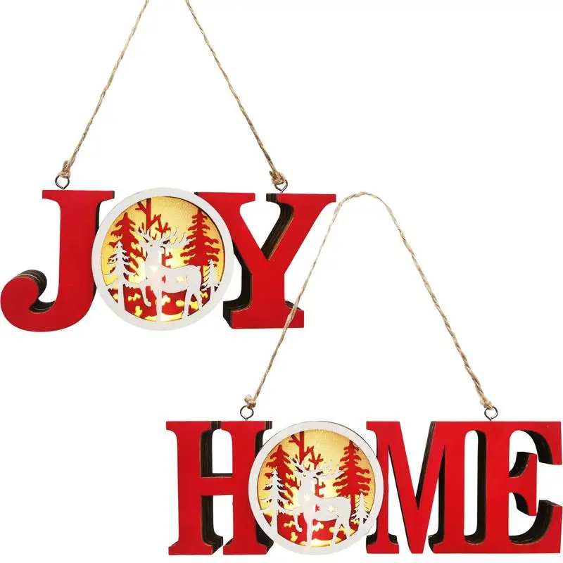 

Рождественская елка, украшения, деревянная дверь, значок с планшетом, подвеска для дома, радость, деревенский знак для гостиной, спальни, стены для дома