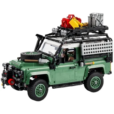

Новый автомобиль Land Rover Defender 90 гоночный внедорожник 10317 строительный блок городской внедорожник модель автомобиля Кирпичи игрушки для мальчиков 42110