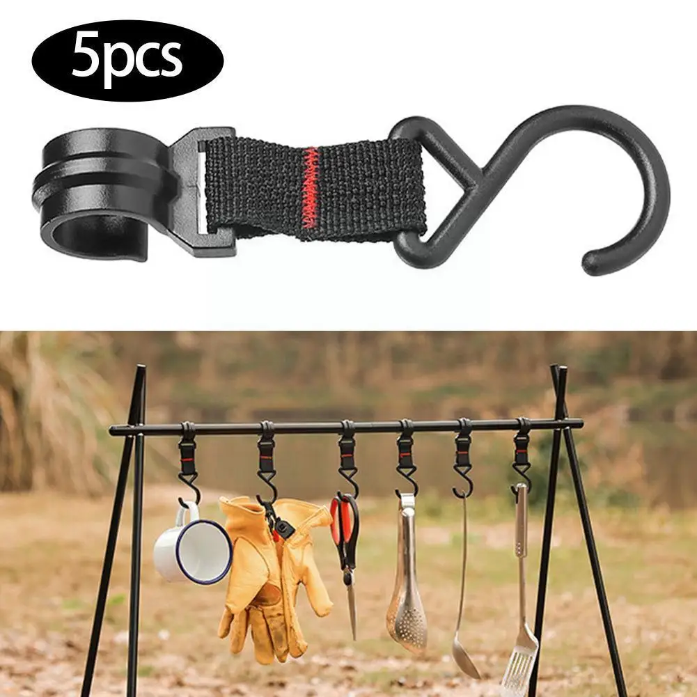 

Outdoor Camping S-shaped Hook Moveable Storage Hook Detachable Keychain Shelf Storage Hooks Hook Hanging Rack I6r4