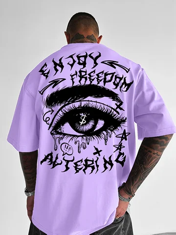 Мужская футболка ENJOY FREEDOM из полиэстера