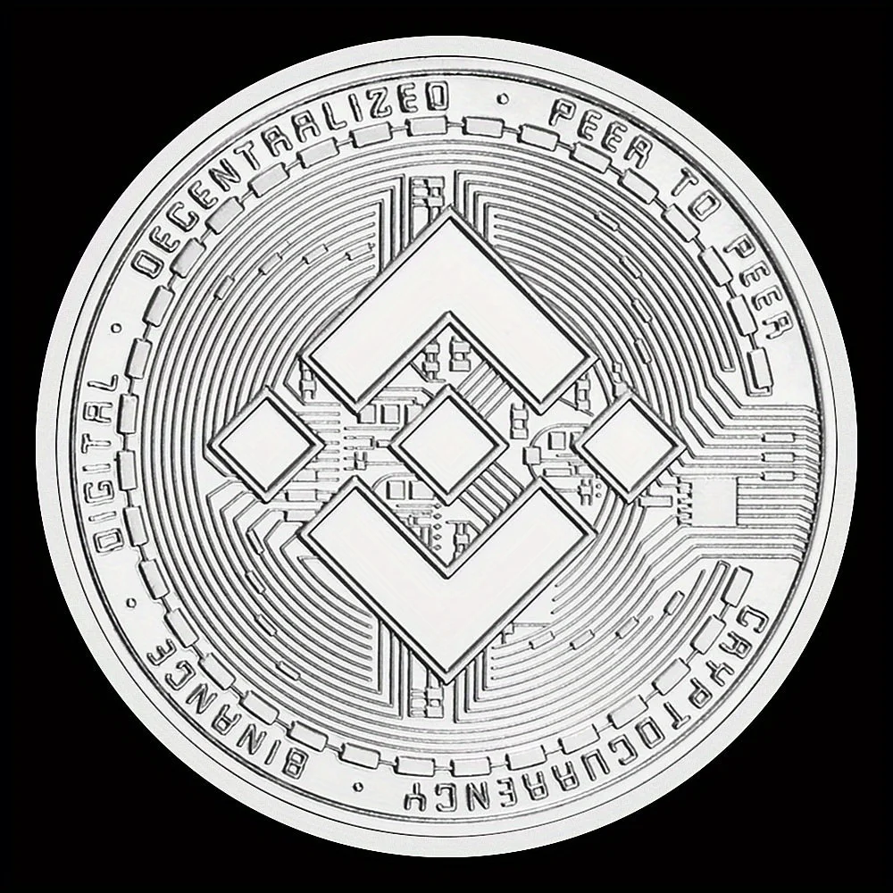 1 шт. металлическая Серебристая позолоченная монета бэнтенса