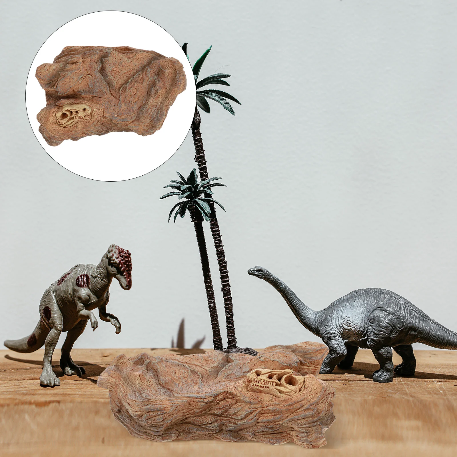 

Model Reptile Platform Adornment Wild Site Model Simulation Platform for Gift Pet Home Decor